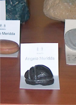 Museo EPDO Oristno - Scarabeo Sacro in ossidiana - Angelo Meridda